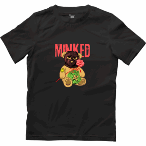 Tricou Streetwear - "Rose Bear"