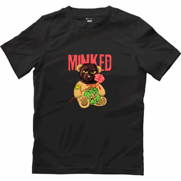 Tricou Streetwear - "Rose Bear"