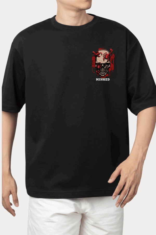 Tricou Streetwear - "Scorpion Skull" - imagine 2
