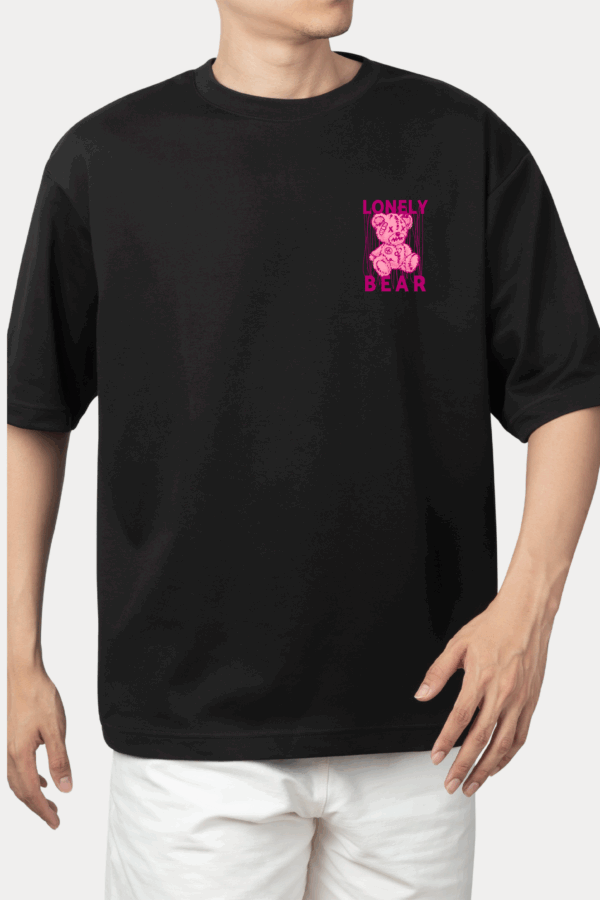 Tricou Streetwear - "Lonely Bear" - imagine 2