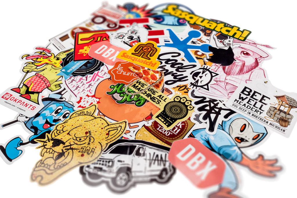 Stickere personalizate exemplu