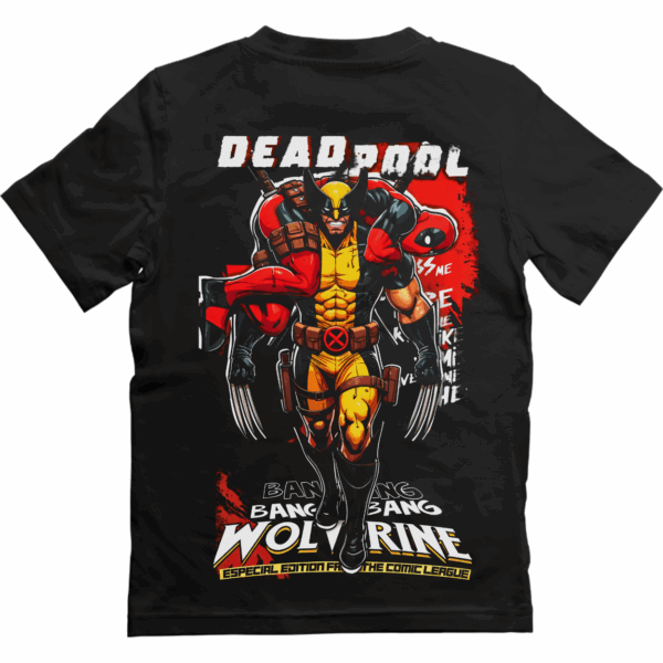 Tricou Streetwear - "Deadpool X Wolverine - Bangs"